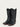 A5104 - MEN'S EMBROIDERY WOVEN AND INLAY BLACK ALLIGATOR NARROW SQUARE TOE COWBOY BOOT