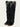 WOMENS_BLACK_LAMB_OVERLAY_AND_ZIPPER_TALL_TOP_SNIP_TOE_COWBOY_BOOT-1-A5248