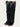 WOMENS_BLACK_LAMB_OVERLAY_AND_ZIPPER_TALL_TOP_SNIP_TOE_COWBOY_BOOT-1-A5248