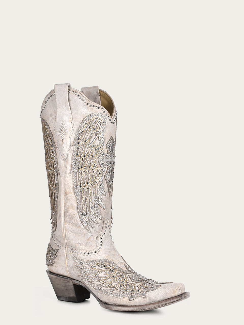 WOMENS_GLITTER_INLAY_CROSS_AND_WINGS_EMBROIDERY_WHITE_SNIP_TOE_COWBOY_BOOT-A3571