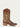 MENS  BROWN EMBROIDERY WITH WOVEN DETAIL AND OVERLAY  FULL QUILL OSTRICH SQUARE TOE  COWBOY BOOT-a4008