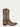 A4352 - MEN'S EMBROIDERY INLAY BROWN  SNIP TOE COWBOY BOOT