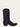 A4545 - MEN'S EMBROIDERY BLACK NARROW SQUARE TOE COWBOY BOOT