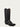 A4545 - MEN'S EMBROIDERY BLACK NARROW SQUARE TOE COWBOY BOOT