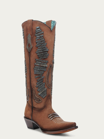 Snip Toe High Top Western Boots El Dorado Men's 13