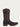 A4971 - MEN'S EMBROIDERY AND HANDWOVEN TOBACCO OSTRICH NARROW SQUARE TOE COWBOY BOOT