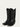 A5104 - MEN'S EMBROIDERY WOVEN AND INLAY BLACK ALLIGATOR NARROW SQUARE TOE COWBOY BOOT