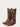 A5109 - MEN'S EMBROIDERY WOVEN AND INLAY HONEY CAIMAN NARROW SQUARE TOE COWBOY BOOT