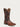 A5111 - MEN'S COGNAC OSTRICH INLAY AND EMBROIDERY WIDE SQ. TOE COWBOY BOOT