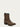 C3627 - WOMEN'S LEOPARD PRINT ROUND TOE ANKLE BOOT WITH ZIPPER
