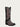 WOMENS COPPER EMBROIDERY AND CRYSTALS SNIP TOE BLACK COWBOY BOOT-C4040