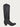 C4097 - WOMEN'S BLACK OVERLAY WITH CRYSTALS TALL TOP SNIP TOE COWBOY BOOT