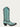 L2076 - WOMEN'S WHITE AND BLACK EMBROIDERY TURQUOISE SNIP TOE COWBOY BOOT
