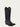 L5060 - WOMEN'S BLACK CROSS EMBROIDERY SNIP TOE CIRCLE G COWBOY BOOT