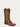 L5733 - MEN'S EMBROIDERY BROWN WIDE SQUARE TOE COWBOY BOOT