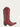 L6117 - WOMEN'S EMBROIDERY AND STUDS RED SNIP TOE COWBOY BOOT