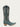 L6120 - WOMEN'S EMBROIDERY DSITRESSED BLUE SNIP TOE COWBOY BOOT