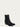 L6225 - WOMEN’S EMBROIDERY BLACK ANKLE SNIP TOE CIRCLE G COWBOY BOOT