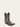 L6240 - WOMEN'S EMBROIDERY CHOCOLATE ANKLE SNIP TOE CIRCLE G COWBOY BOOT
