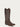 L6256 - WOMEN'S EMBROIDERY CHOCOLATE WIDE SQUARE TOE CIRCLE G COWBOY BOOT