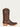 MENS CHOCOLATE ALLIGATOR INLAY AND EMBROIDERY HORSEMAN TOE BROWN COWBOY BOOT-a4337