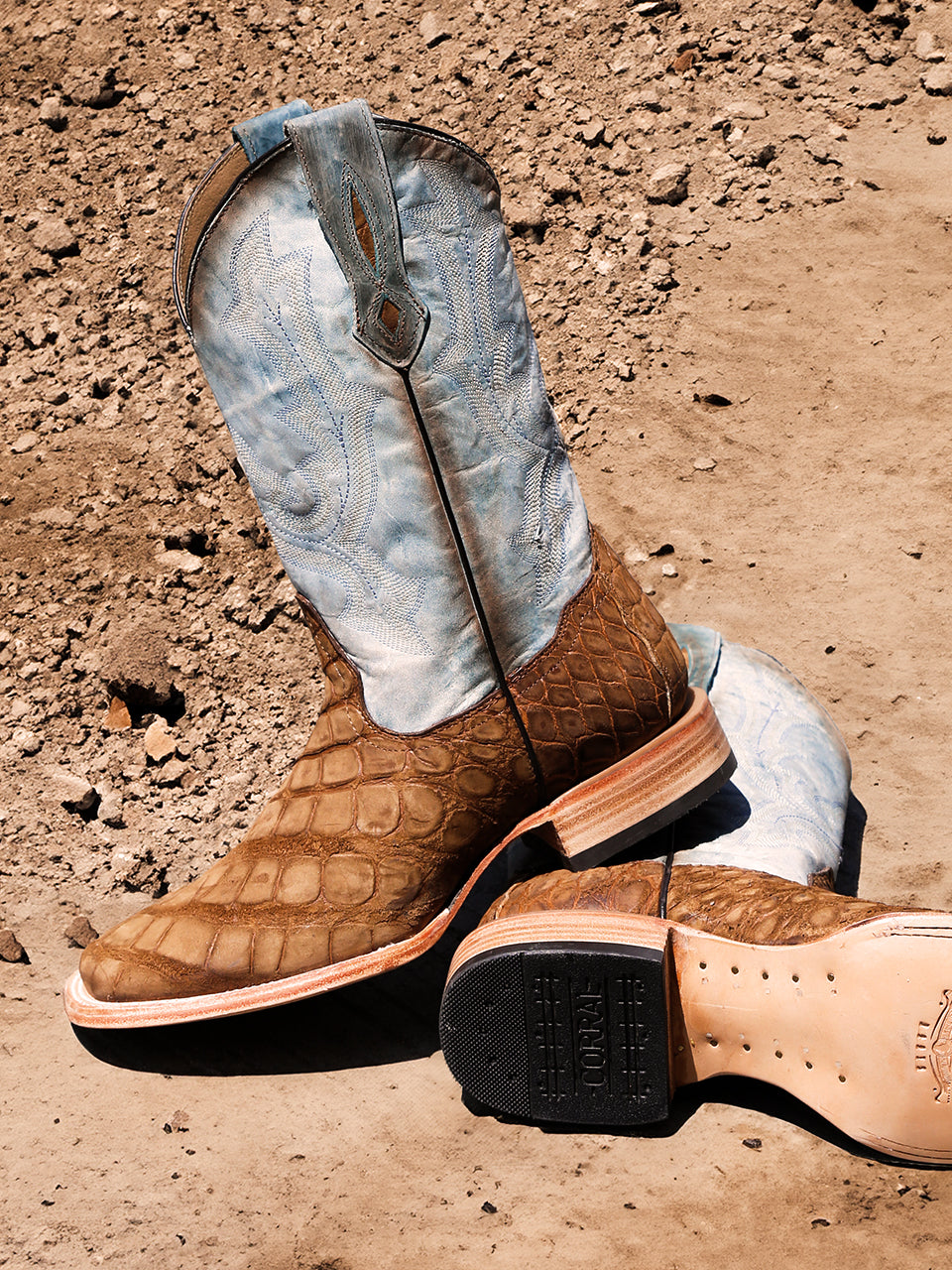 Men's Exotic Leather – Corral Boot Company LLC