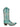 L5789 - WOMEN'S WHITE FEATHER EMBROIDERY TURQUOISE SNIP TOE COWBOY BOOT