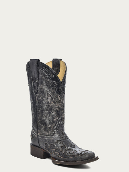 WOMENS_BLACK_EMBROIDERY_SNAKE_