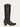 WOMENS BLACK EMBROIDERY TALL TOP SNIP TOE COWBOY BOOT-z5075