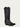 WOMENS BLACK OVERLAY WITH CRYSTALS TALL TOP SNIP TOE COWBOY BOOT-c4100