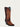 WOMENS BROWN LAMB POINTED TOE COWBOY BOOT-z5202