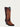 WOMENS BROWN LAMB POINTED TOE COWBOY BOOT-z5202