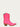 WOMENS EMBROIDERY FUCHSIA SNIP TOE ANKLE BOOT-z5137