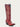 WOMEN'S EMBROIDERY RED TALL TOP SNIP TOE COWBOY BOOT-e1318