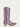 WOMENS EMBROIDERY WITH CRYSTALS AND STUDS METALIC LILA SNIP TOE STUDDED WING TIP COWBOY BOOT-a4512