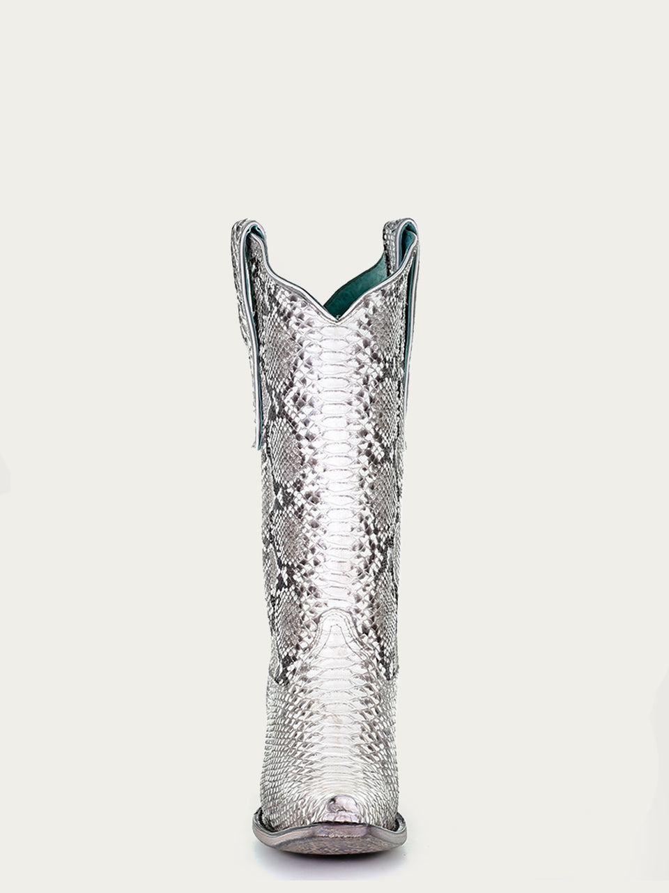 A3798 - WOMEN'S GENUINE FULL PYTHON SNIP TOE COWBOY BOOT โ Corral Boot ...