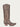 WOMENS GOAT VINTAGE BROWN EAGLE OVERLAY SNIP TOE COWBOY BOOT-