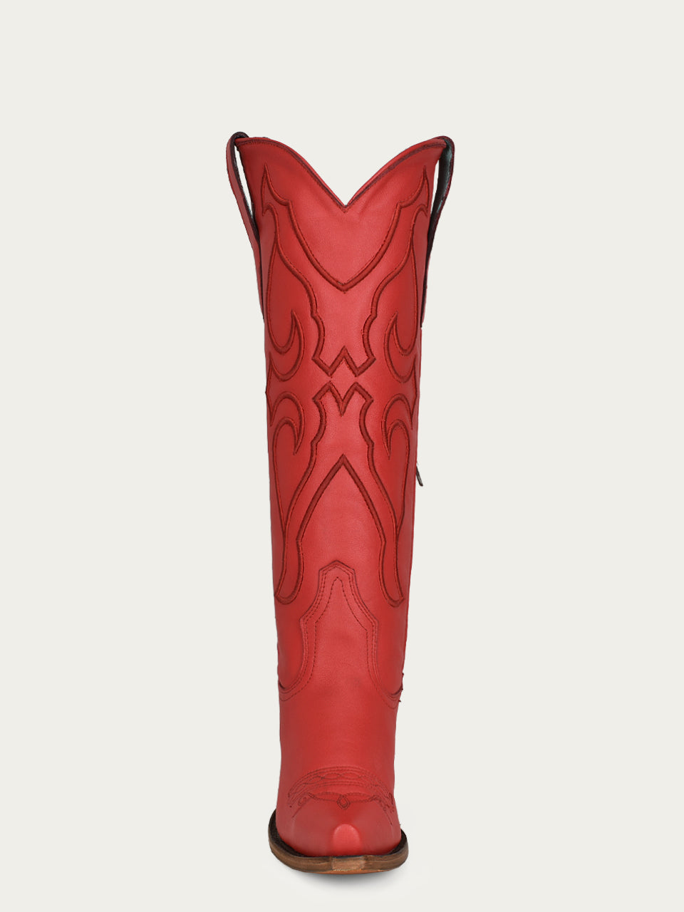 Z5076 - WOMEN'S RUBY RED EMBROIDERY TALL TOP SNIP TOE COWBOY BOOT ...