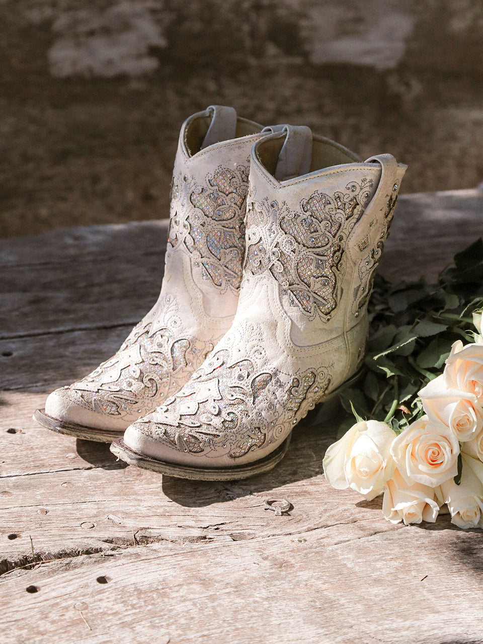 white dress boots for women Women's It's Been Real Faux Leather | Size: 6.5 made materials Non Evangeline Elliot White Lace Knee