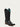 Z5167 - WOMEN'S BLACK ON BLACK EMBROIDERY SQUARE TOE COWBOY BOOT