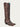 WOMENS EMBROIDERY BROWN TALL TOP SNIP TOE COWBOY BOOT-Z5307