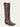 WOMENS EMBROIDERY BROWN TALL TOP SNIP TOE COWBOY BOOT-Z5307