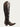 WOMENS BONE EMBROIDERY AND OVERLAY WITH FRINGE TALL TOP BROWN POINTED LAMB COWBOY BOOT-Z5455-A