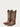 Z5531 - WOMEN'S SHEDRON OVERLAY AND EMBROIDERY SQUARE TOE COWBOY BOOT