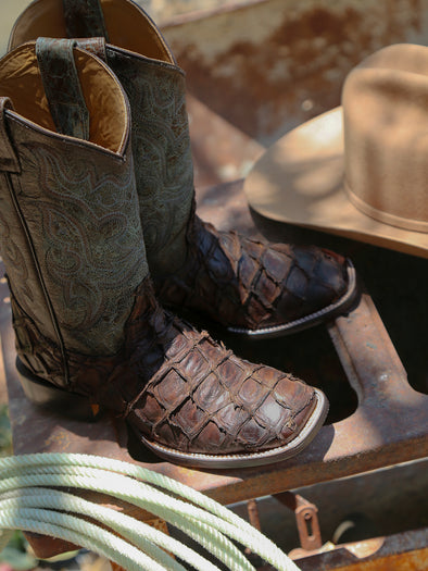 Fouet Taureau Vintage 8 Pieds, Cuir Tressé Fait Main, Style Indiana Jones